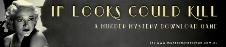 If looks could kill - a murder mystery download game