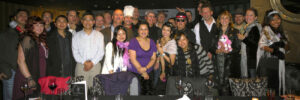 Corporate murder mystery entertainment in Sydney with guests dressed as their characters